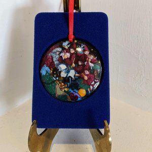 Santa Claus Collection Porcelain Ornament 1989 Bing Grondahl Denmark with box